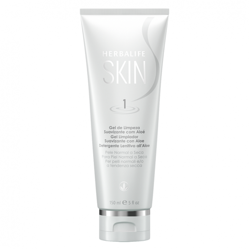 Gel de Limpeza Suavizante com Aloé Herbalife SKIN 150 ml