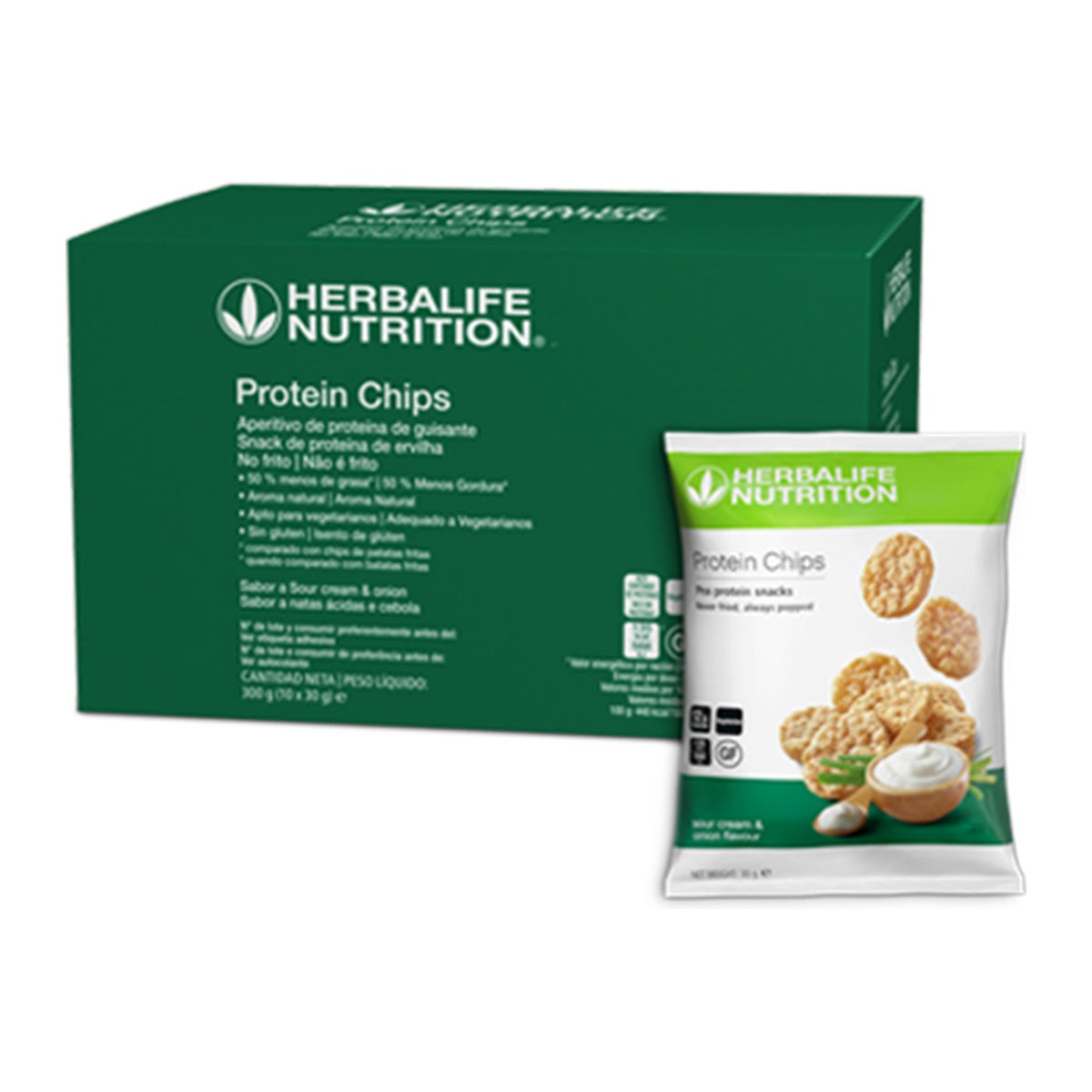 Protein Chips 10 x 30 g — Natas e Cebola