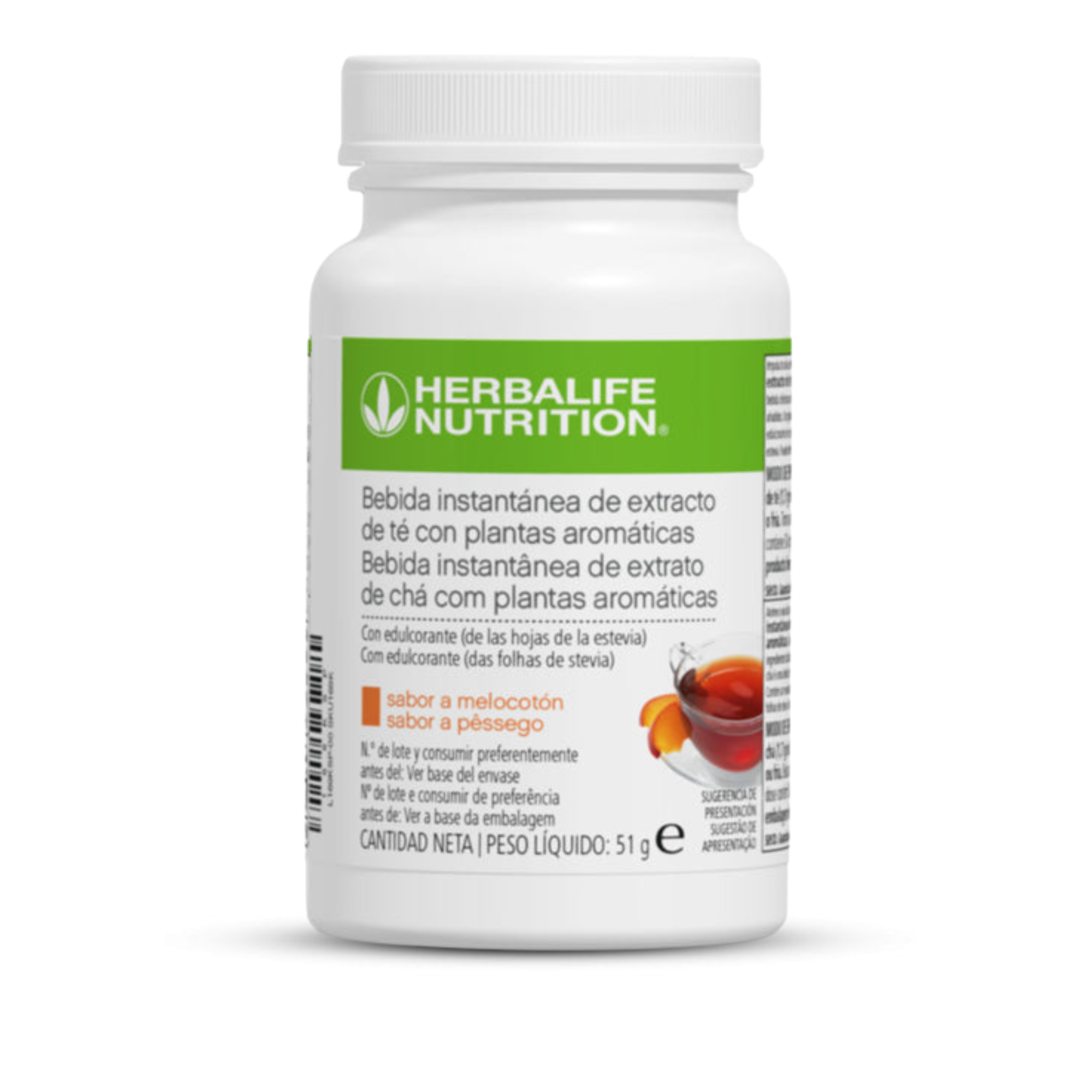 Bebida Instantânea de Extrato de Chá com Plantas Aromáticas - 51 g