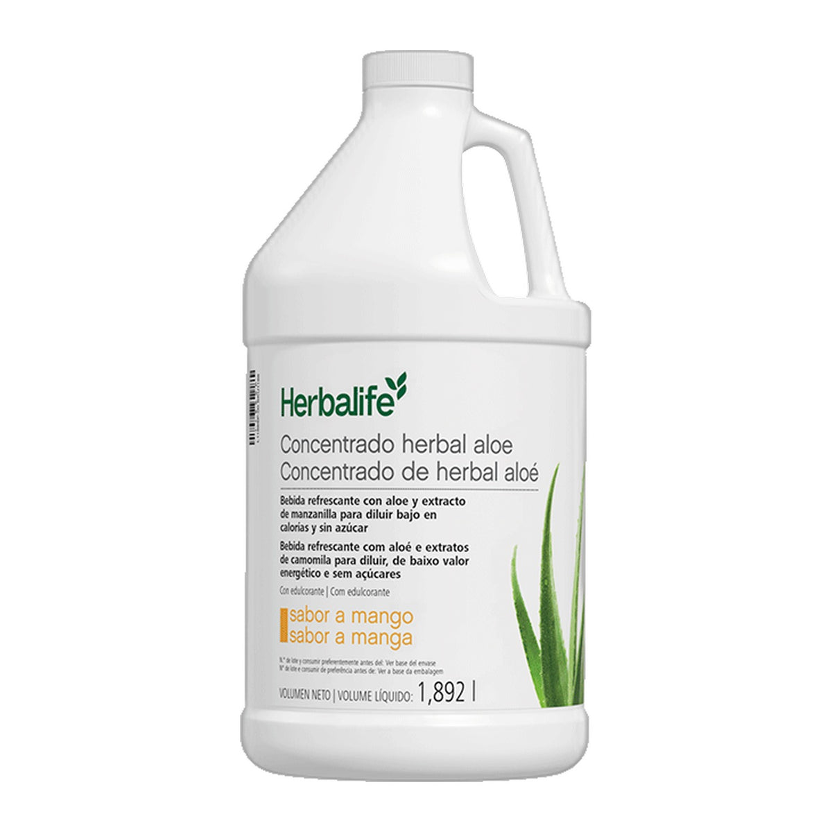 concentrado de herbal aloe manga 1 892 l
