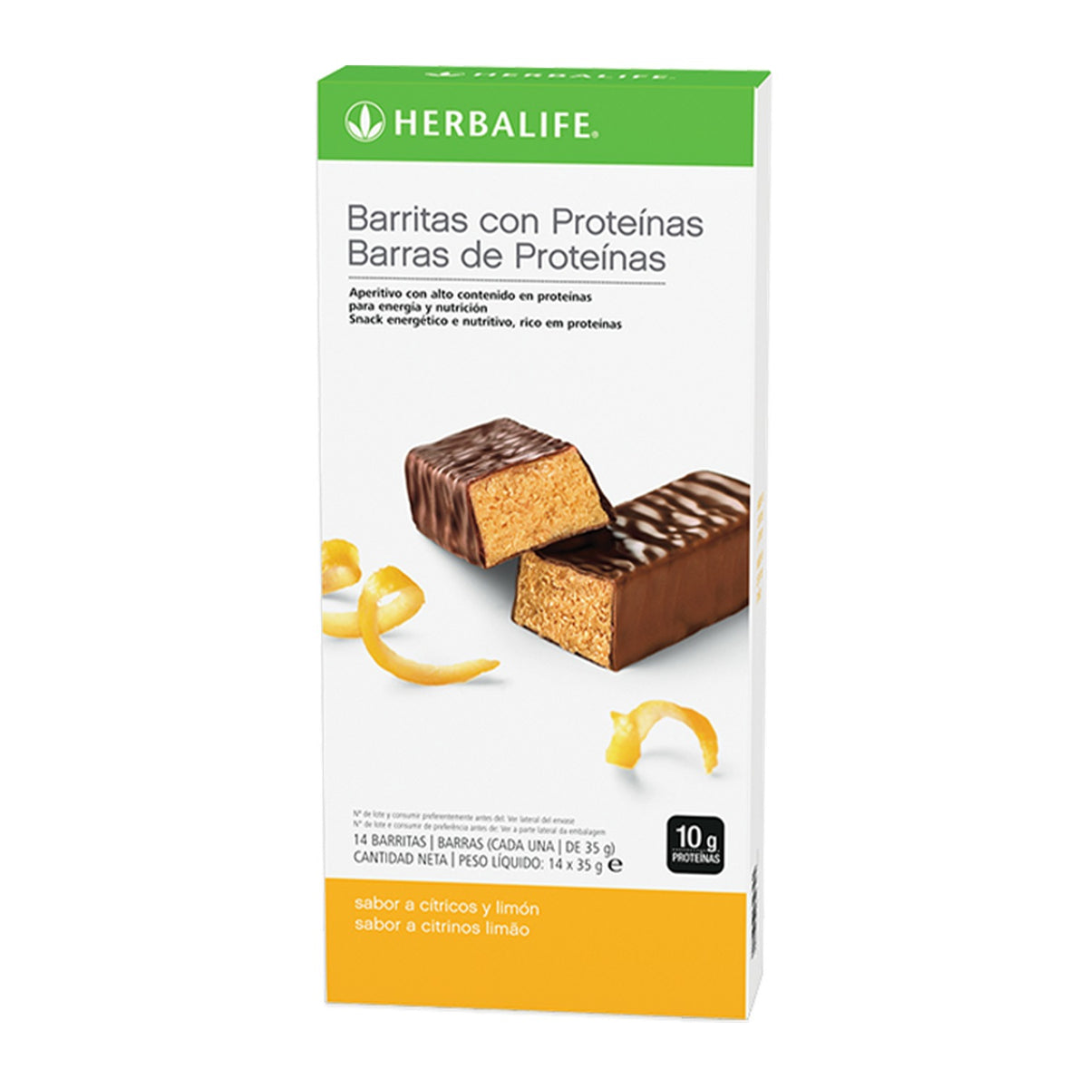 Barras de Proteínas - 10 g de proteínas — Citrinos Limão