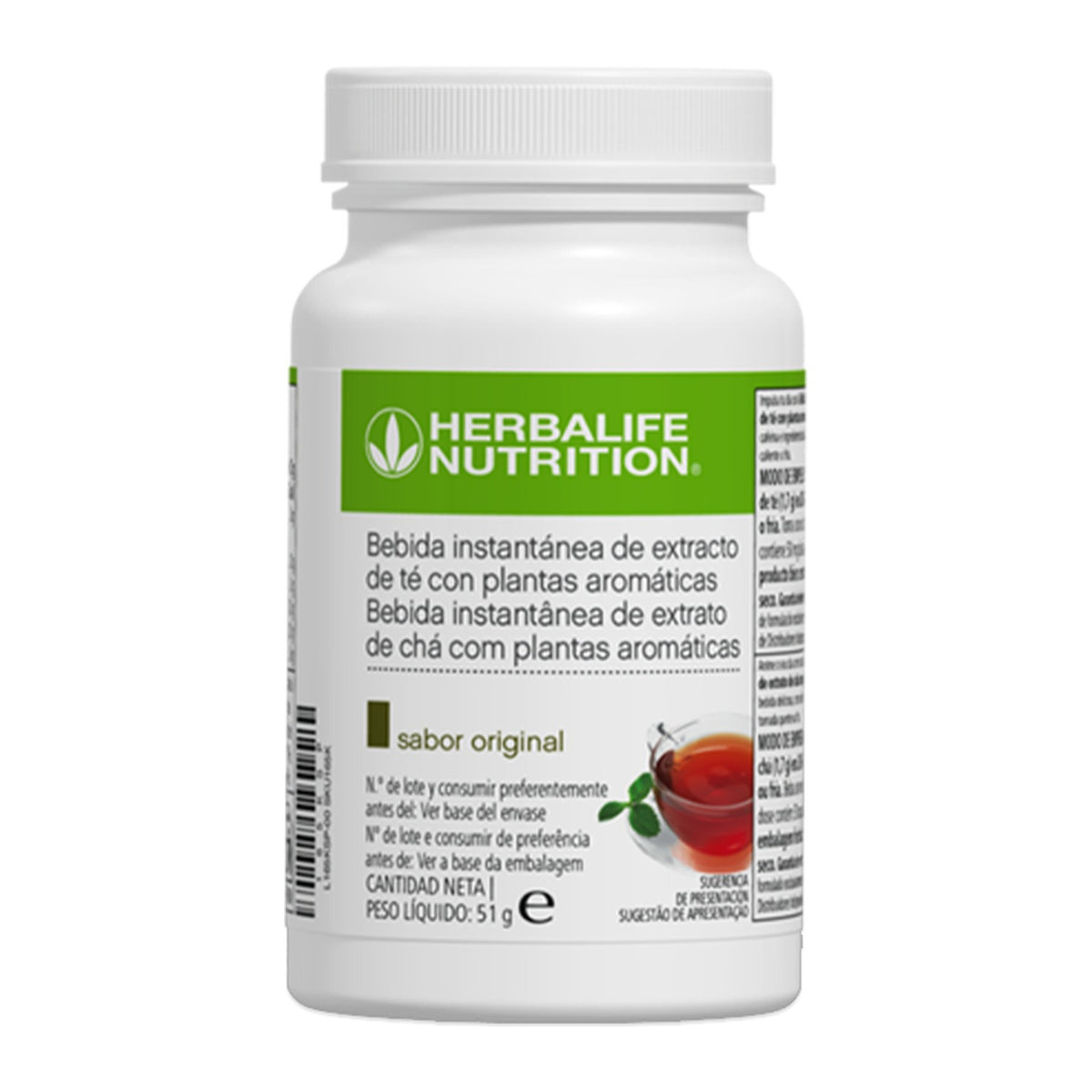 Bebida Instantânea de Extrato de Chá com Plantas Aromáticas - 51 g — Original