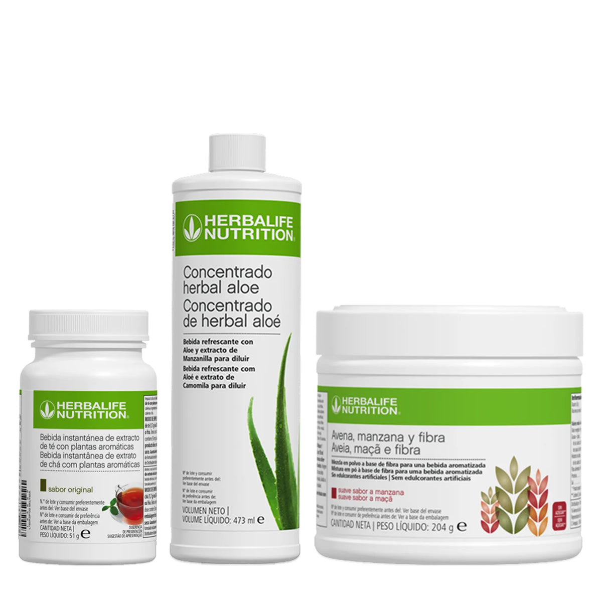pack cha aloe bebida de aveia