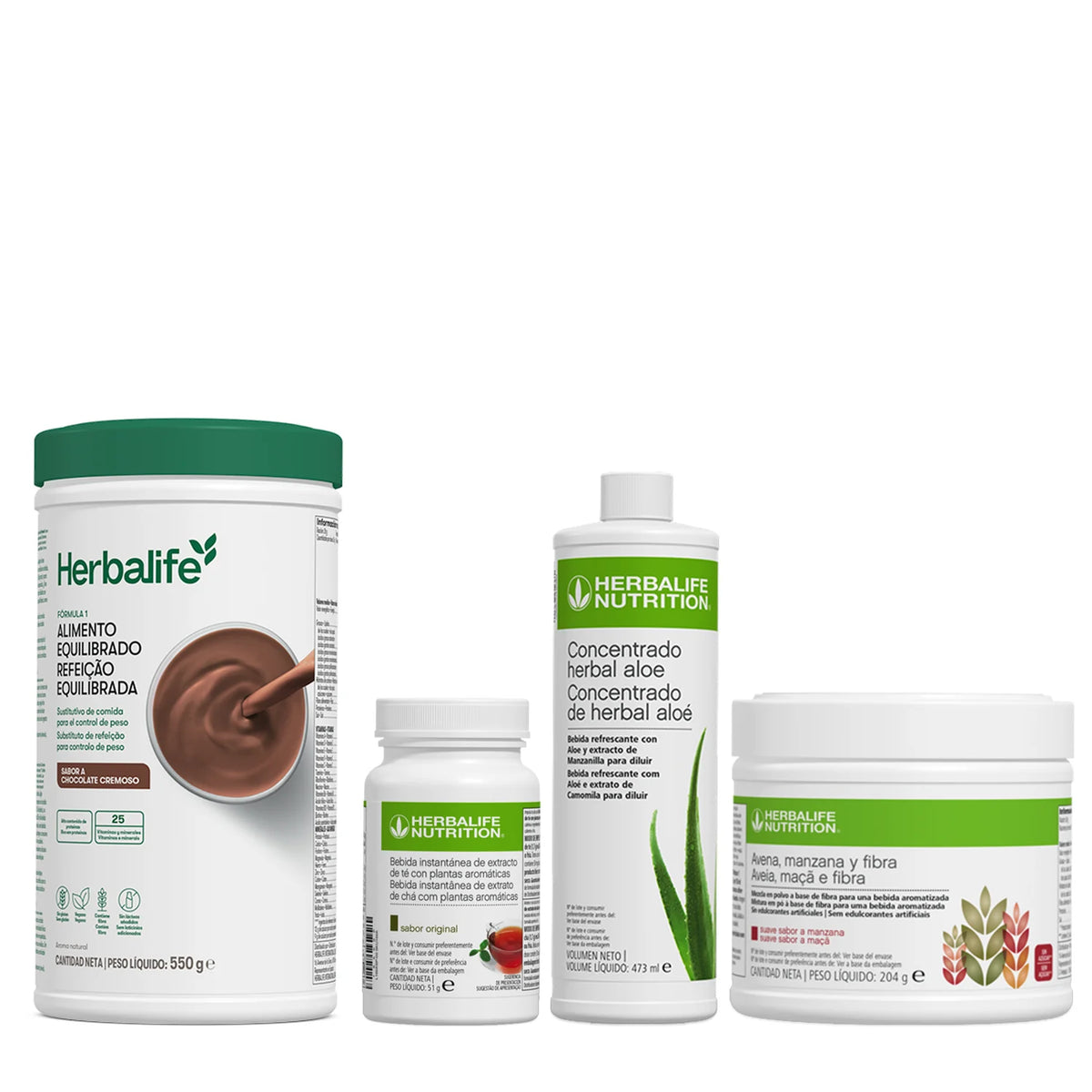 pack formula 1 cha aloe bebida de aveia