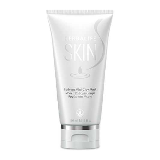 mascara purificante argila menta herbalife skin 120 ml