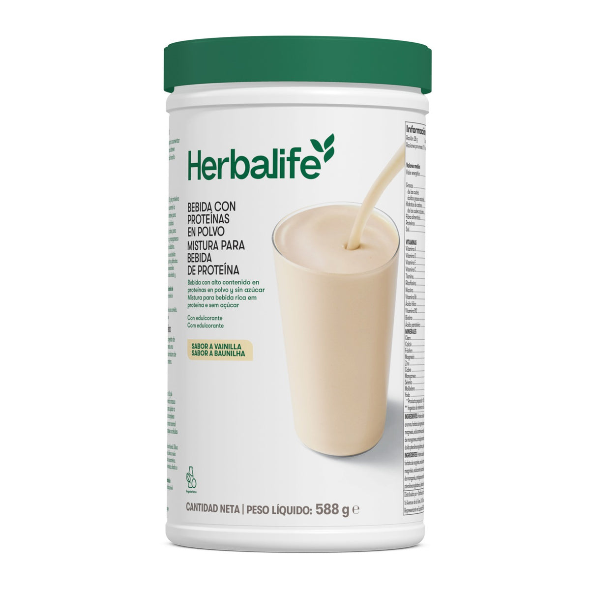 Mistura para Bebida de Proteína 588 g — Baunilha